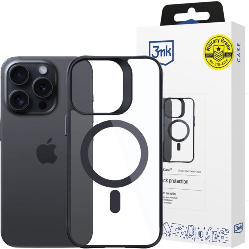 3mk OVITEK MAGCASE ZA IPHONE 13 PRO MAX SATIN ARMOR ZA MAGSAFE ANTI-SHOCK, (5000086703) Cene