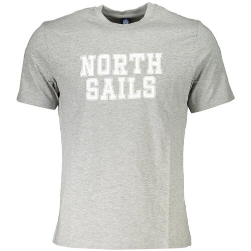 North Sails MEN&amp;amp;#39;S SHORT SLEEVED T-SHIRT GRAY Slike