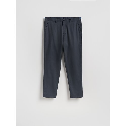Reserved Chino slim fit hlače - mornarsko plava Cene