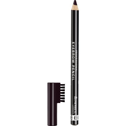 Rimmel London professional Eyebrow Pencil olovka za obrve s kistom 1,4 g nijansa 004 Black Brown za žene Cene