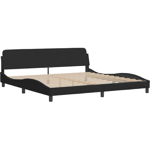  Krevet s madracem crni 200x200 cm bar&amp;scaron;unasti Slike
