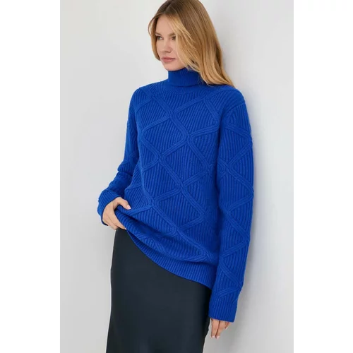 Samsoe Samsoe Vuneni pulover za žene, topli, s dolčevitom