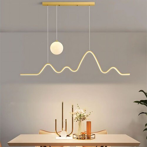 Toolight LED viseća lampa LHJ034-CP BRUSH GOLD Slike