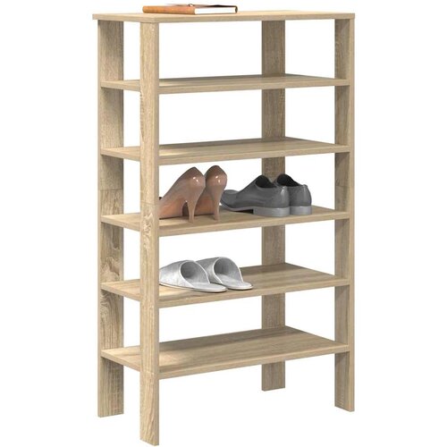 VidaXL Regal za čevlje sonoma hrast 61x32x105 cm inženirski les Slike