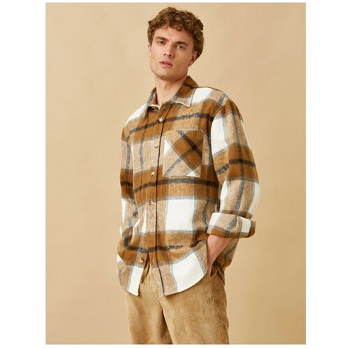 Koton Plaid Lumberjack Shirt Jacket Cene