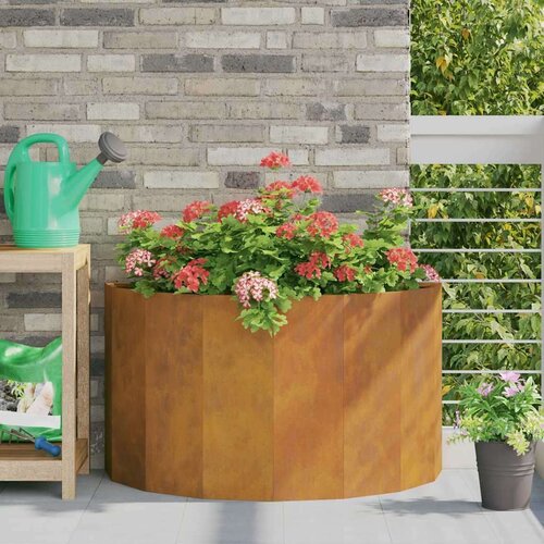 vidaXL Sadilica Rđa 90 x 45 x 50 cm Čelik otporan na vremenske uvjete Cijene