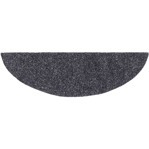 VidaXL samoljepljivi otirač za stepenice 15 kom igličasti 56x17x3 cm tamno sivi Slike