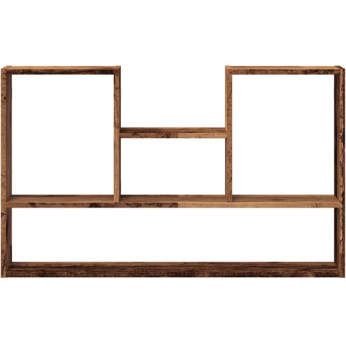  Zidna polica boja staro drvo 99x15x60 cm konstruirano drvo Slike