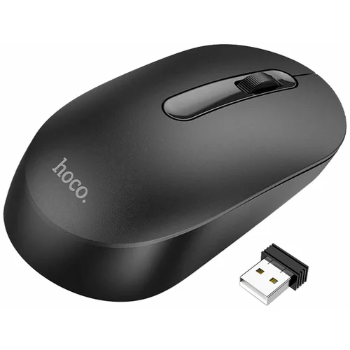 Hoco Brezžična miška HOCO 2.4 gHz 1200 DPI USB črna