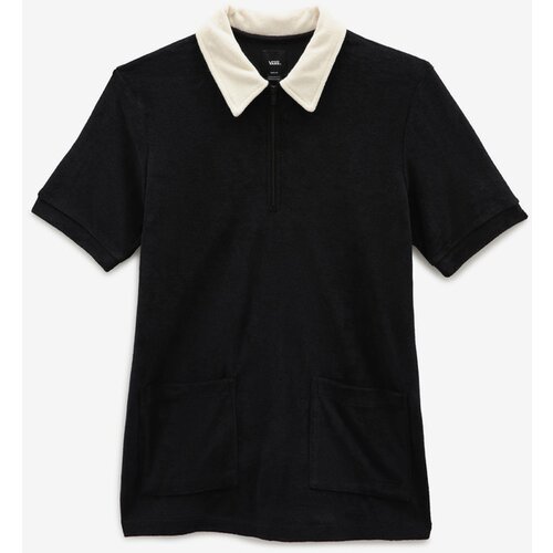 Vans WFH Half Zip Polo majica Črna Slike