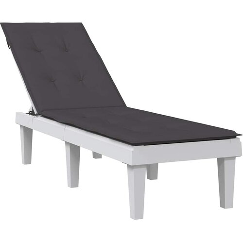  Jastuk za ležaljku pro&amp;scaron;arani antracit (75+105) x 50 x 4 cm tkanina - pro&amp;scaron;arana antracit 1 Slike