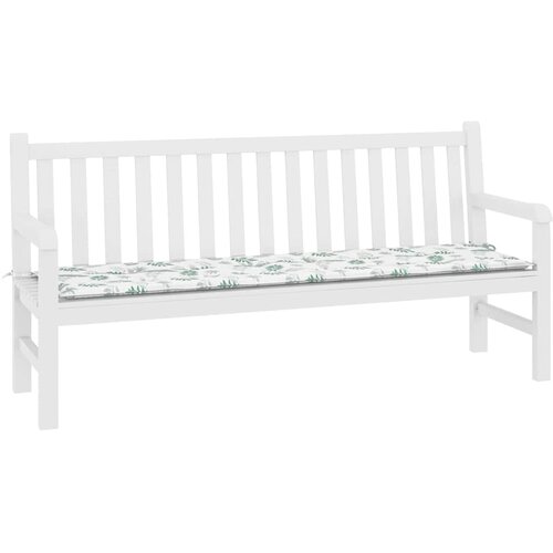  Jastučić za klupu Dizajn lista 150 x 50 x 3 cm Oxford tkanina Slike