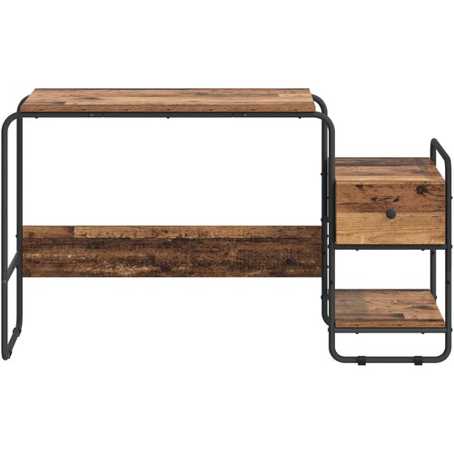  Stol s pohranom Staro drvo 131.5 x 50 x 75.5 cm Slike