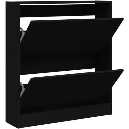 Maison Chic Omarica za obutev - Kopa za čevlje črna 80x21x87,5 cm inženirski les, (21777409) Cene