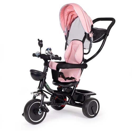 ECO TOYS tricikl 360&amp;deg; - pink Slike