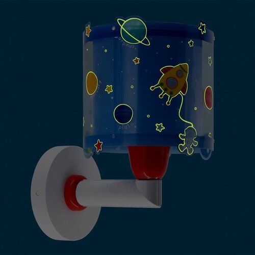 Dalber 41349 - Dečije zidno svetlo PLANETS 1xE27/15W/230V Slike