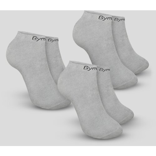 GymBeam Čarape Ankle Socks 3Pack Grey Slike