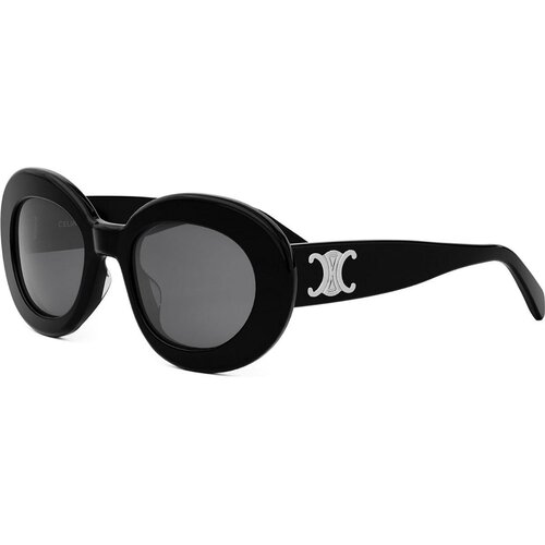 Celine Triomphe Black Round Sunglasses - ONE SIZE (53) Cijene