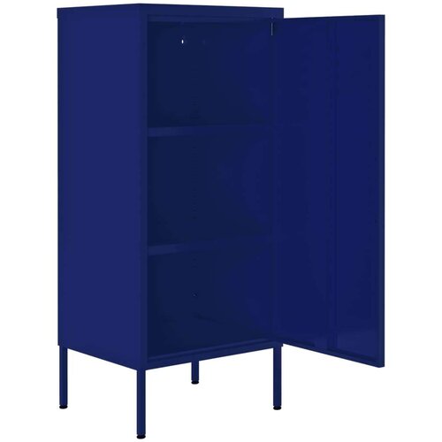 VidaXL Ormarić za pohranu modri 42 5 x 35 x 101 5 cm čelični Slike