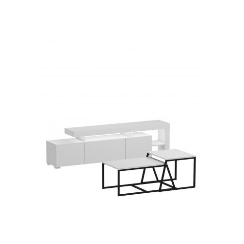 Hanah home set za dnevnu sobu beliz white Slike