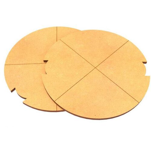 Green Stuff World MDF Round Base 100mm - Pack x2 LEGION (3mm) | Postolje za Minijature 100mm Cene