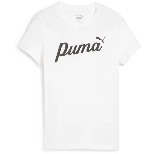 Puma Majica 'ESS' črna / bela