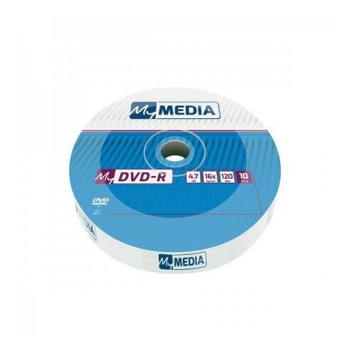 Mymedia DVD-R 4.7GB 16X 10PK WRAP 69205 ( 5516MM10/Z ) Slike