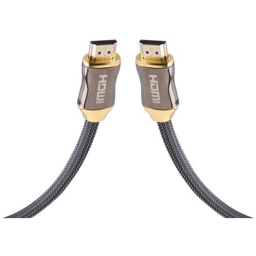 Cadorabo 3 M HQ HDMI kabel 2,0 / 1.4a Velika hitrost z Ethernetom, najlonsko za&amp;scaron;čito, Ultra HD 4K - 3D Ready ARC 1080P / 2160P z pozlačenimi priključki v črni barvi, (20622103) Slike