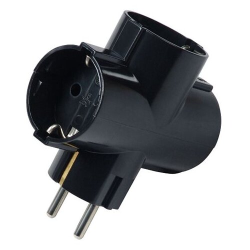 Commel strujni razdjelnik trostruki (crne boje, 16 a, 3.500 w) Slike