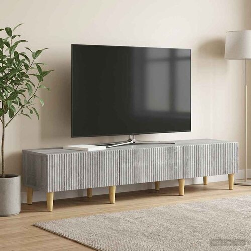  ormar Siva sonoma 147 x 34,5 x 30 cm Konstruirano drvo Slike