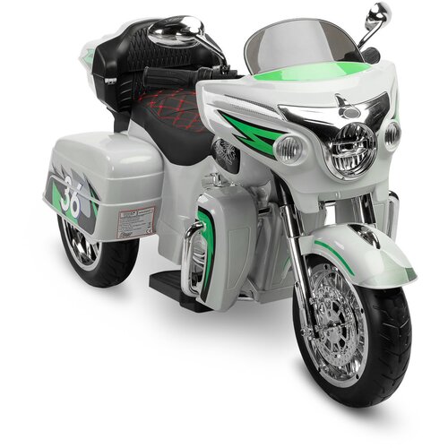 Toyz Otro&amp;scaron;ki trikolesni motor Riot 12V Bela isk Slike