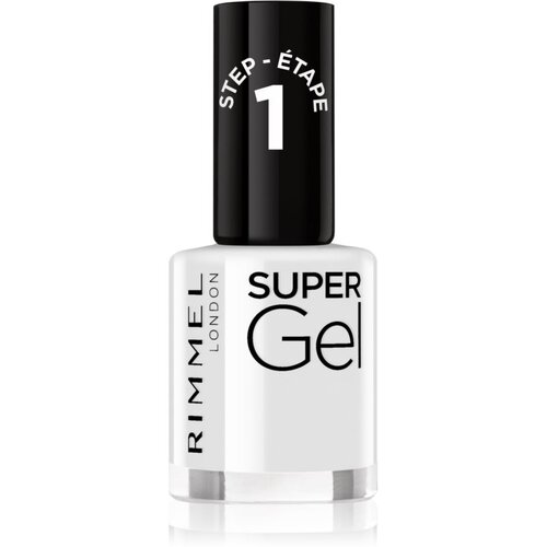 Rimmel London Super Gel gel lak za nohte brez uporabe UV/LED lučke odtenek 001 Basic B 12 ml Cene