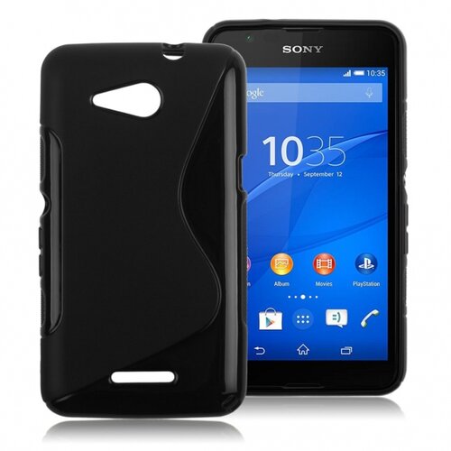  S silikonski ovitek sony xperia E4g D2003 črn Cene