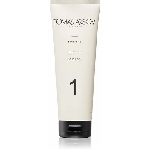 Tomas Arsov Bonfire Shampoo vlažilni šampon za zaščito barve za tanke in poškodovane lase 250 ml