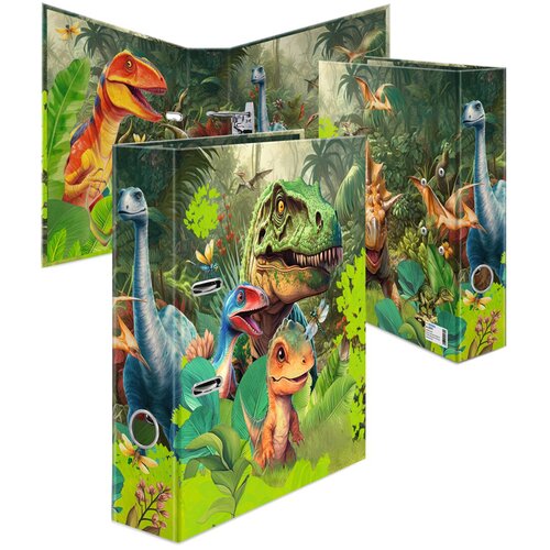 Herma Mapa z motivi Dino World, DIN A4, 70 mm, (21651975) Cene