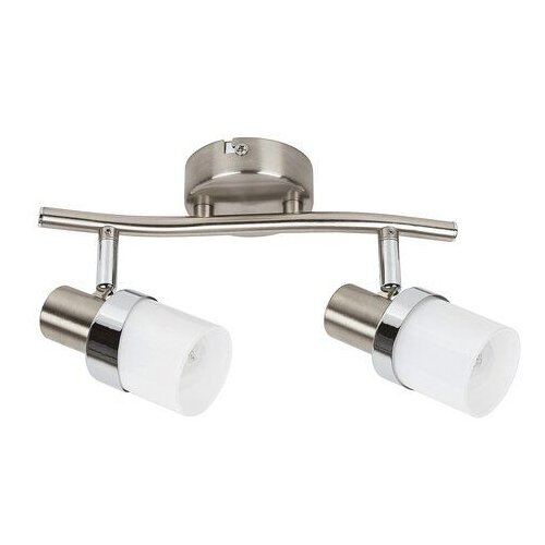 Rabalux finian spot, saten hrom, hrom, opal staklo, E14 2X 40W Cene