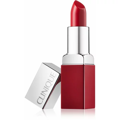 Clinique Pop™ Lip Colour + Primer šminka + podlaga 2 v 1 odtenek 08 Cherry Pop 3.9 g