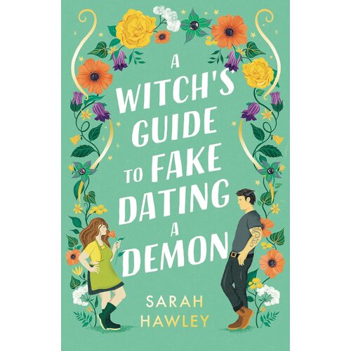 Hachette Sarah Hawley - A Witch's Guide to Fake Dating a Demon Cene