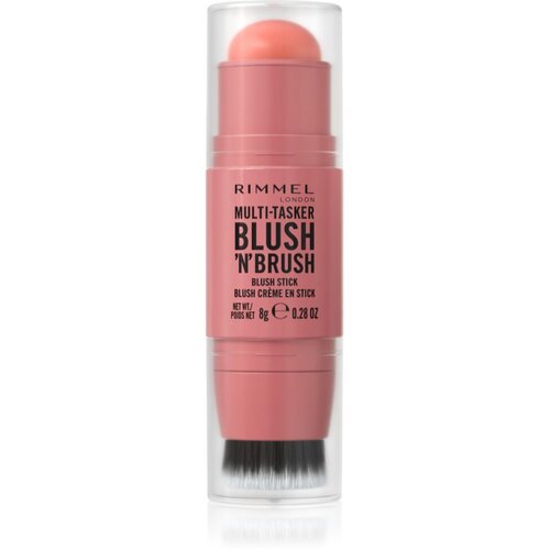 Rimmel London Multi-Tasker Blush'N'brush rumenilo u olovci s kistom nijansa 100 Cotton Candy 8 g Cijene