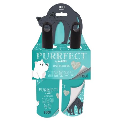 M Pets Purrfect Lint roler za skupljanje dlaka 2x100 listova Cene