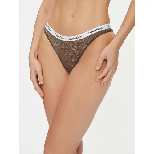 Calvin Klein Underwear Braziljske spodnje hlačke 000QD3859E Rjava