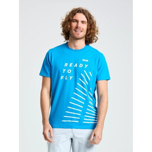 Slam Majice &amp;amp; Polo majice Foil T-Shirt Ss Modra Slike