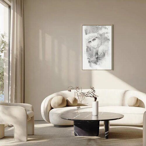  Slika - Ethnic Look (1 Part) Vertical 60x90 U prirodnom drvenom okviru Slike