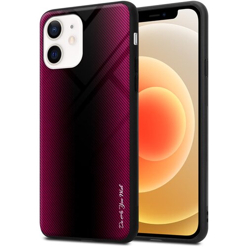  Ohi&scaron;je, združljiv z Apple - Stripe Optics v Crimson Pink - Za&scaron;čitni pokrov iz silikona TPU in hrbta iz kaljenega stekla, (20576255) Cene