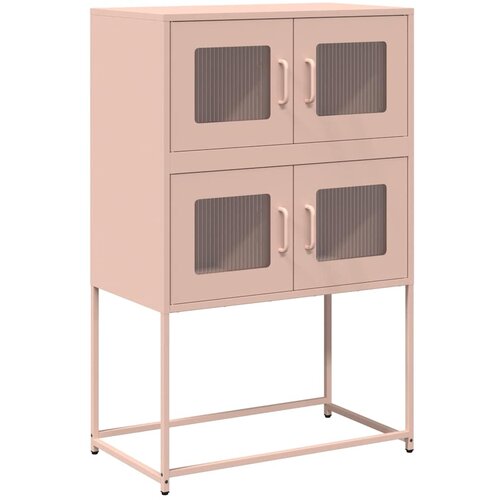 Maison Chic Komoda - Predalnik Pink 68x39x107 cm Steel, (21715795) Cene