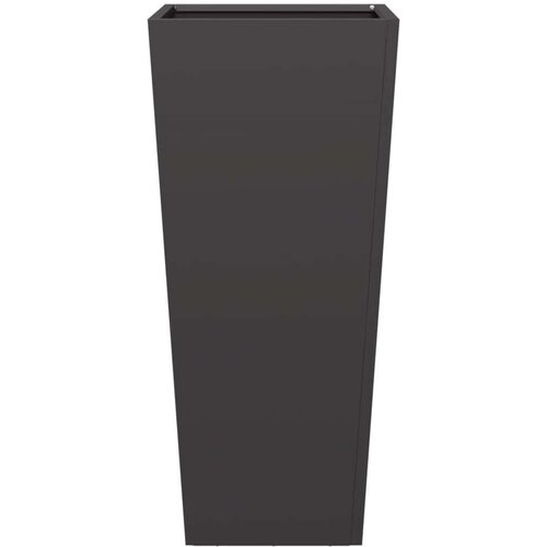VidaXL Vrtna sadilica crna 35x35x75 cm čelična Slike