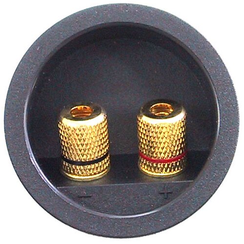 Cabletech Priključek 2-pin za zvočnike fi:56mm GOLD vgradni, (20811749) Cene