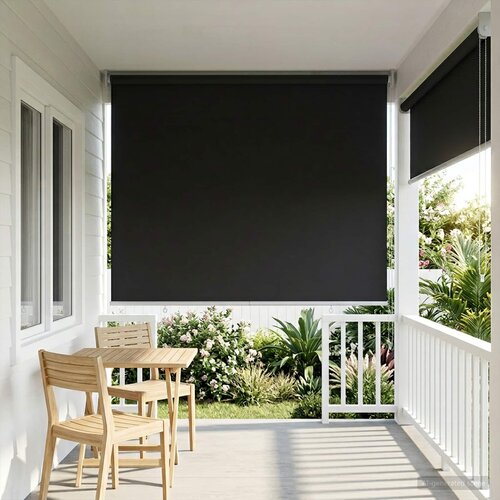  Roleta za&scaron;tita od UV zračenja Antracit 140 x 230 cm Poliester Cijene