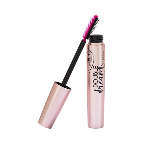 puroBIO cosmetics Maskara Double Dream - Črna Cene