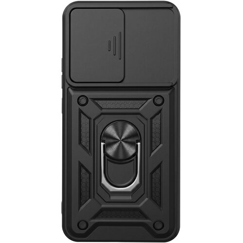 AVIZAR Etui za Oppo Reno 15 s Prstanastim Stojalom in Pokrovčkom Kamere, Črna, (5000274615) Cene